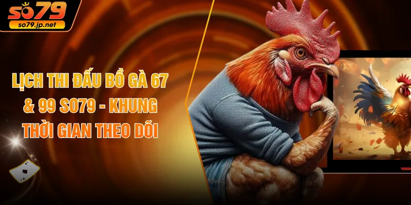 Lịch Thi Đấu Bồ Gà 67 & 99 SO79 - Khung Thời Gian Theo Dõi