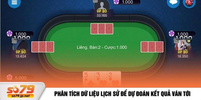 Phân tích dữ liệu lịch sử để dự đoán kết quả ván tới